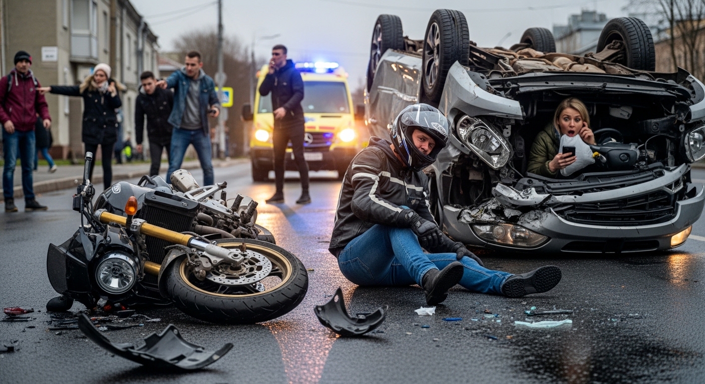 The Impact of Distracted Driving on Motorcycle Accidents in San Bernardino